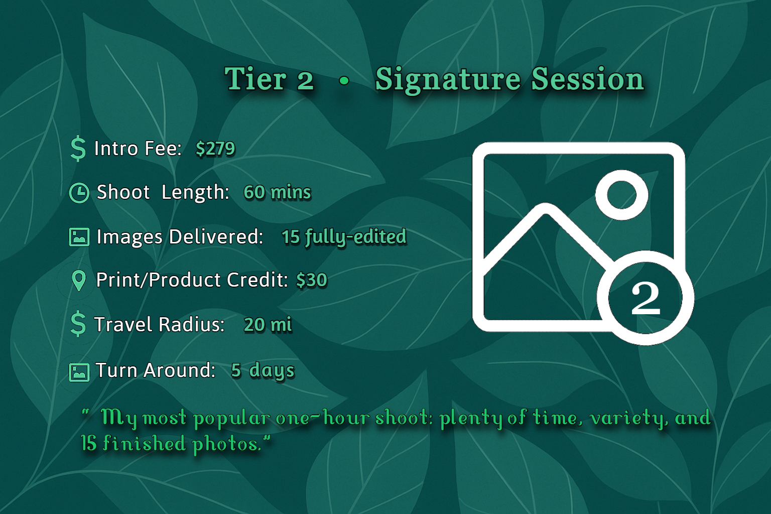 Session tier 2
